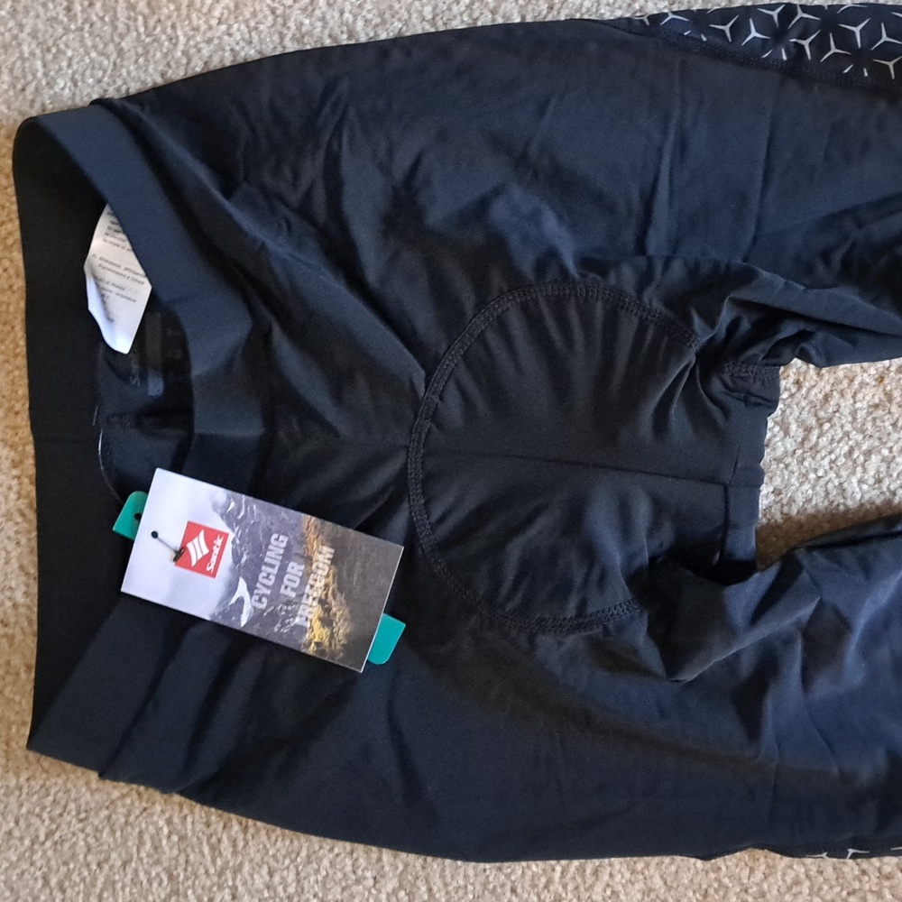 MENS SANTIC CYCLING FOR FREEDOM 3D PADDED PANTS  S - Picture 5 of 11